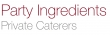 logo for Party Ingredients Catering Services Ltd
